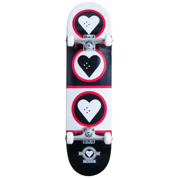 Complete Skateboard Heart Supply Squad (8.25" - Black)