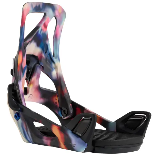 Womens Snowboard Bindings Burton Step On Re:Flex (Floral Blur - 7-8)
