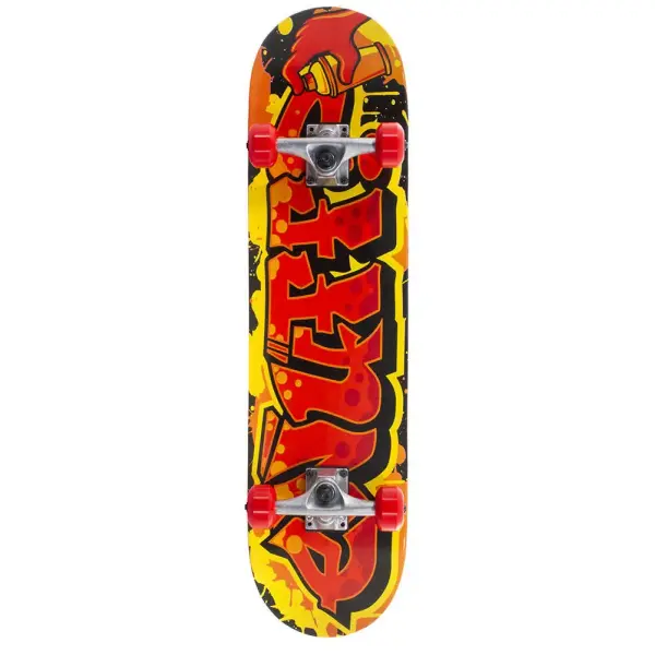 Complete Skateboard Enuff Graffiti II (7.25" - Yellow)