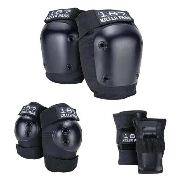 Skate Pads 187 Killer 3-Pack (XS - Black)