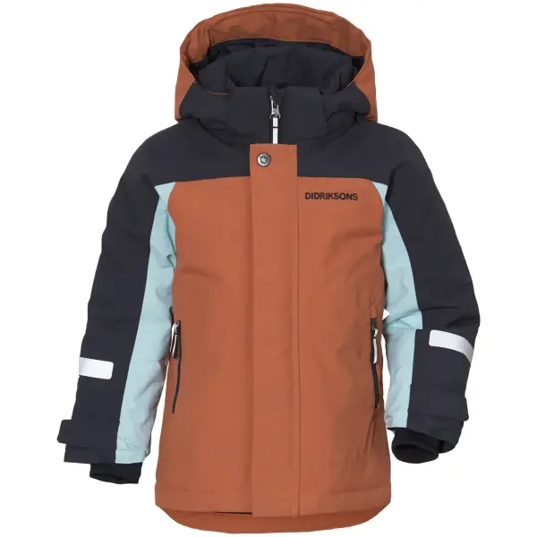 Ski Jacket Didriksons Neptun Kids (100 - Acorn Brown)