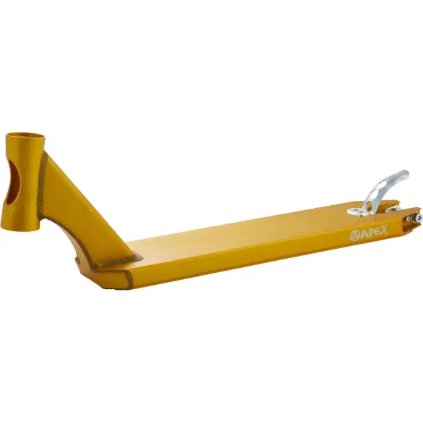 Apex 4.5" Stunt Scooter Deck (49cm - Gold)