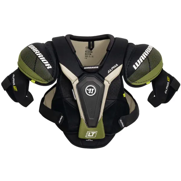 Warrior Alpha Lite Shoulder Pad (XS - Black)