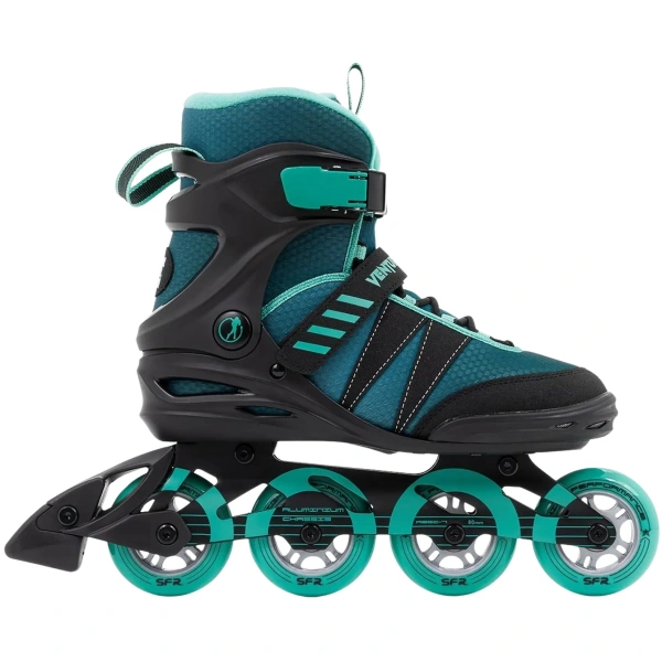 Womens Inline Skates SFR Venture Pro (Teal - 4)