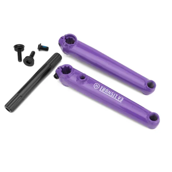 BMX Cranks Mission Transit V3 (170mm - Purple)