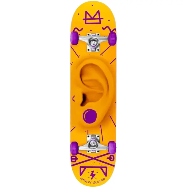 Complete Skateboard Street Surfing (7.75" - Shout Out)
