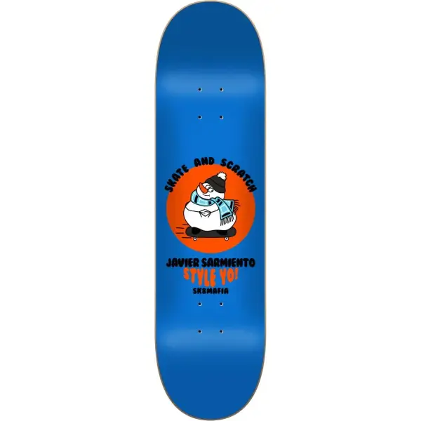 Skateboard Deck Sk8mafia Skate & Scratch (7.75" - Javier Sarmiento)