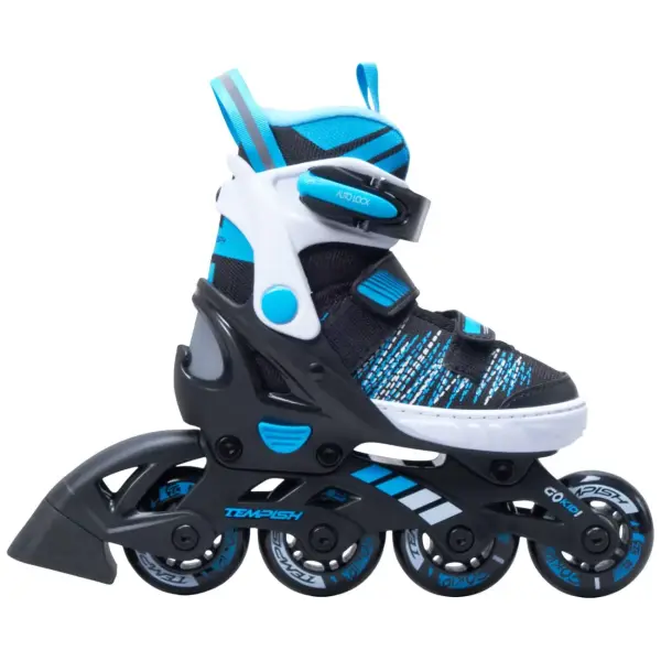 Kids Inline Skates Tempish Gokid Adjustable (Black - 11C-13C)
