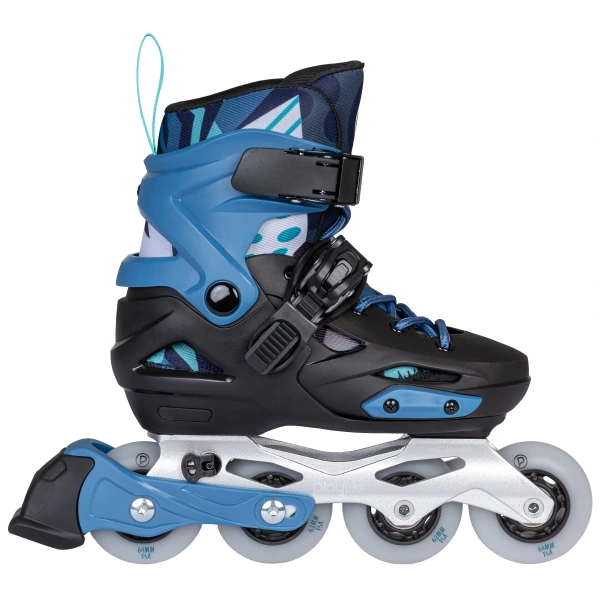 Kids Inline Skates Playlife Flash Blue Adjustable (8.5C-11C)