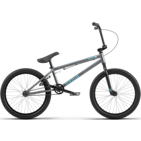 Radio Revo Pro 20" BMX Stunt Bike (20" - Graphit Silver)