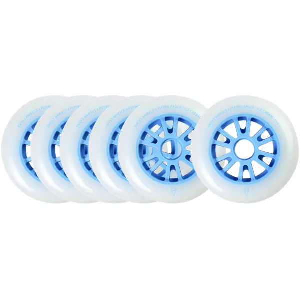 Inline Skate Wheels FlyingEagle Ice Cream Speed (110mm - Blue)