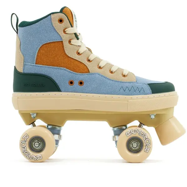 Roller Skates Rio Roller Beats (Blue/Tan - 4)