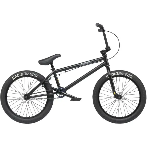 Radio Evol 20" BMX Stunt Bike (20.3" - Matt Black)