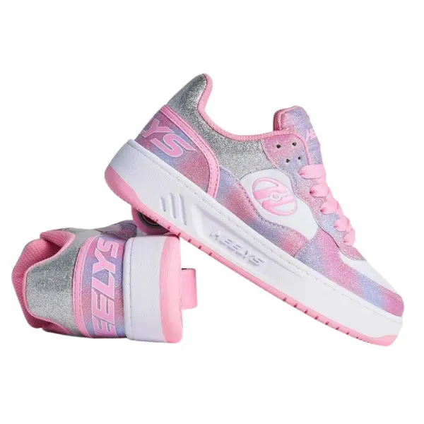 Roller Shoes Heelys Rezerve Low Pink/Rainbow (Pink - 7)