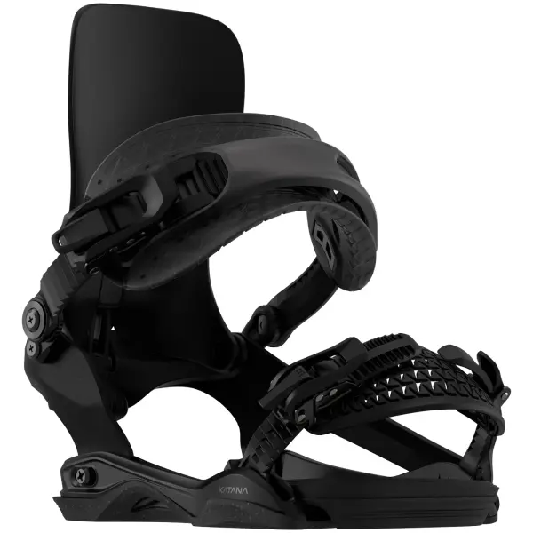 Womens Snowboard Bindings Rome Katana AW Fase (Black - 4-7)