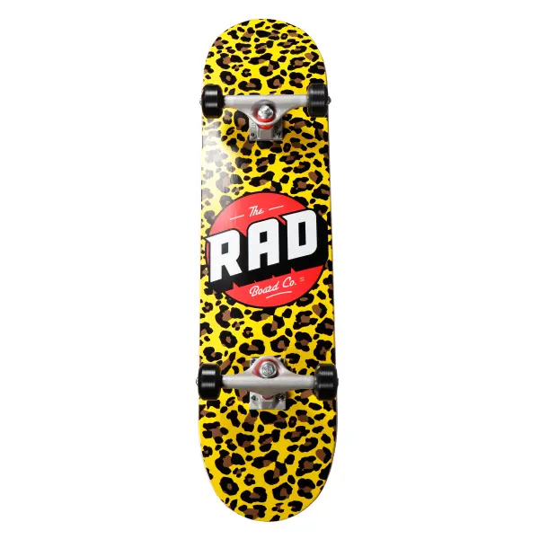 Complete Skateboard RAD Logo Progressive (8" - Stay Wild)