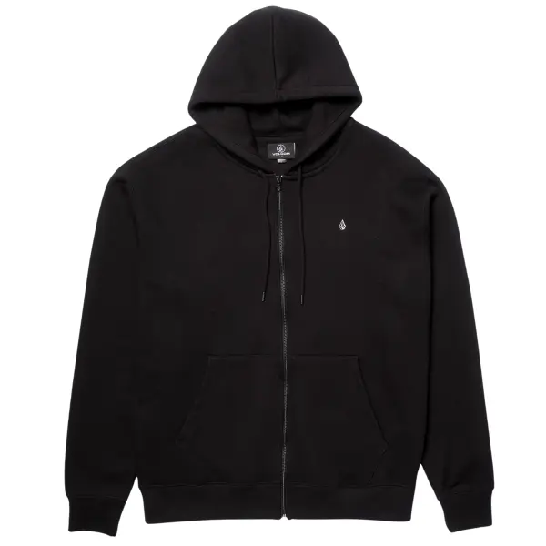 Hoodie Volcom Single Stone Zip (XL - Black)