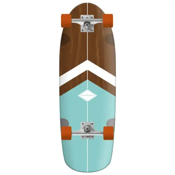 Cruiser Skateboard Hydroponic Rounded Complete (30" - Classic 3.0 Turquoise)