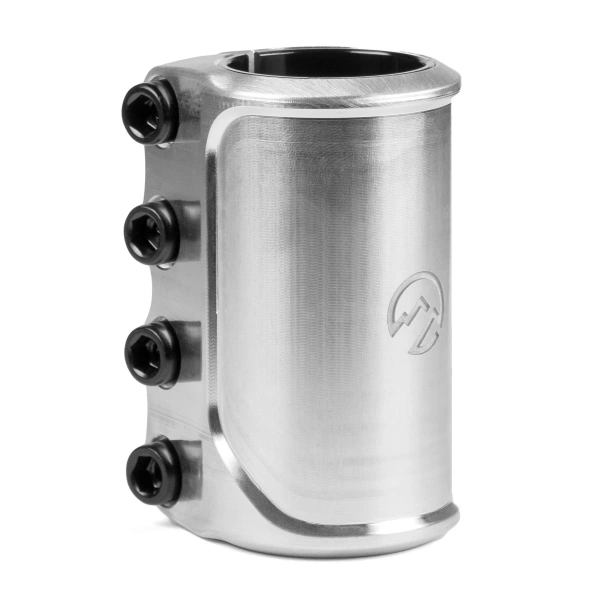 North Seam SCS Stunt Scooter Clamp (Silver)
