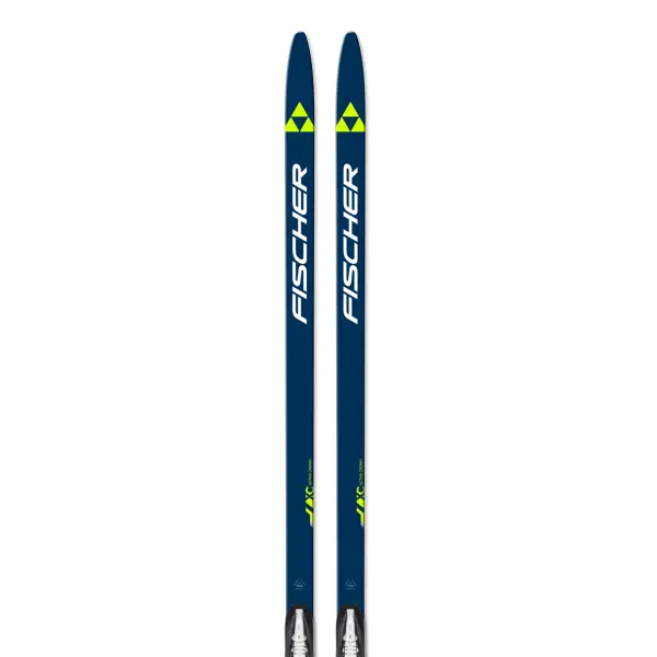 Classic Cross Country Skis Fischer Active Crown + Bindings (184cm - Blue)