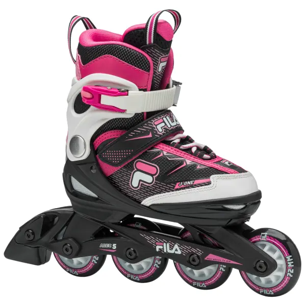 Girls Inline Skates Fila J-One (Black - 10C-13C)