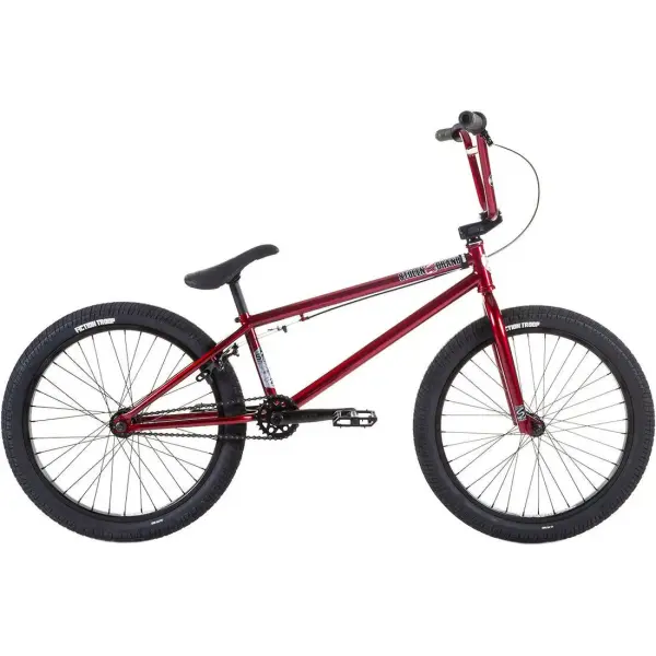 Stolen Spade 22'' BMX Stunt Bike (22.25" - Metallic Red)