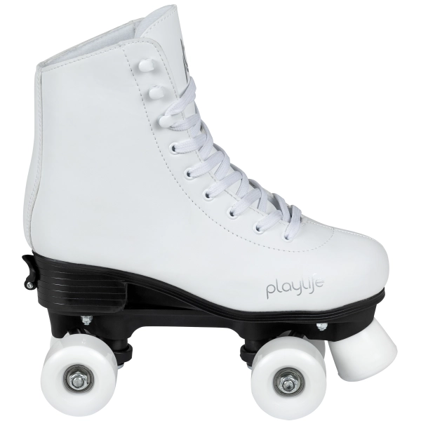 Kids Roller Skates Playlife Classic White (White - 12C-2)