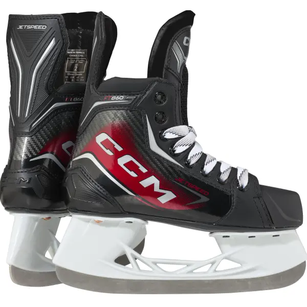 Ice Hockey Skates CCM Jetspeed FT860 Junior (Black - 3.5)