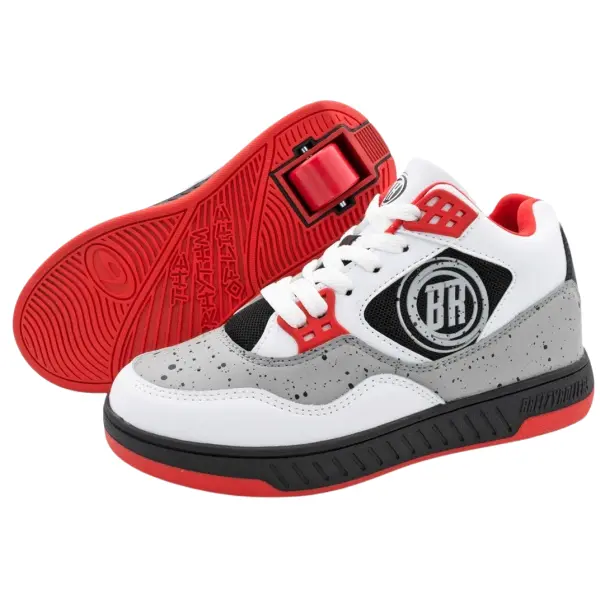 Roller Shoes Breezy Rollers Jumper Red (White - 11.5C)