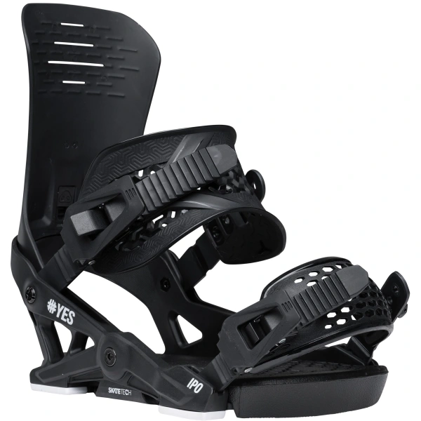 Snowboard Bindings Yes Ipo (Pitch Black - 4-6)