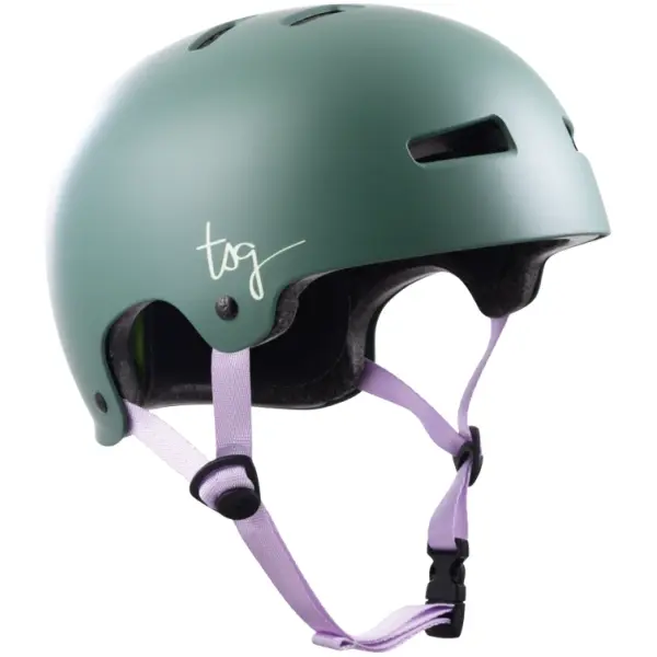 Skate Helmet TSG Evolution Womens (L-XL - Dark Green)