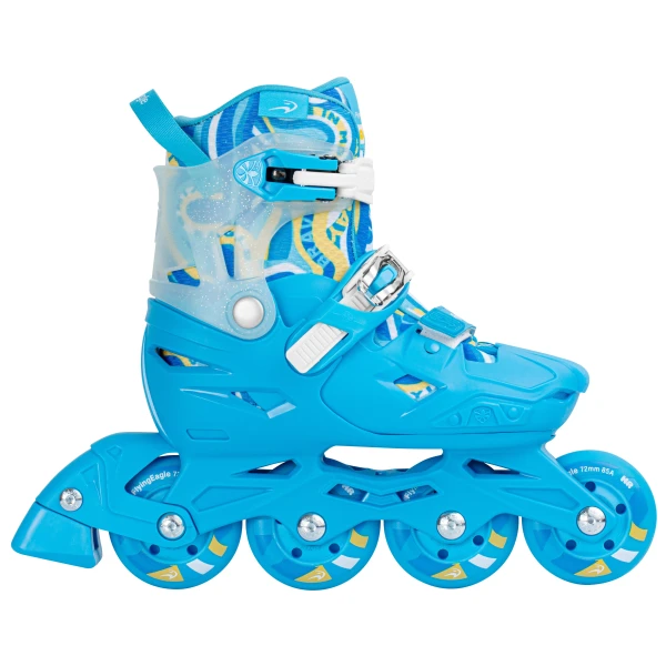 Kids Inline Skates FlyingEagle Cosmo Adjustable (Blue - 5-8)