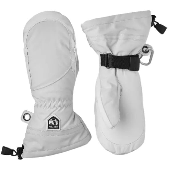 Hestra Heli Ski Female Mittens (5 - Pale Grey)