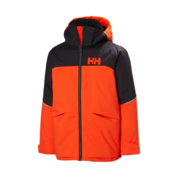 Ski Jacket Helly Hansen Summit Junior (128 - Cherry Tomato)