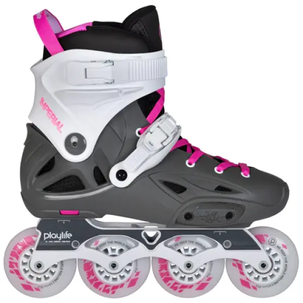 Freeskates Playlife Imperial 80 Fuchsia (Grey - 4.5-5)