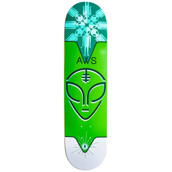 Skateboard Deck Alien Workshop Hypnotherapy (8.175" - Green)