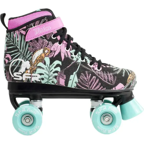 Kids Roller Skates SFR Vision Canvas Floral (4)