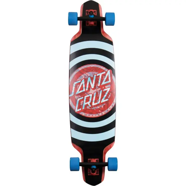 Complete Longboard Santa Cruz Drop Down (9.5" - Decoder Hand)