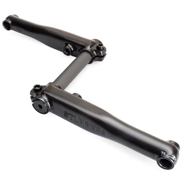 Stolen Mob V4 3-Piece 8-Spline BMX Crank (170mm - Black)