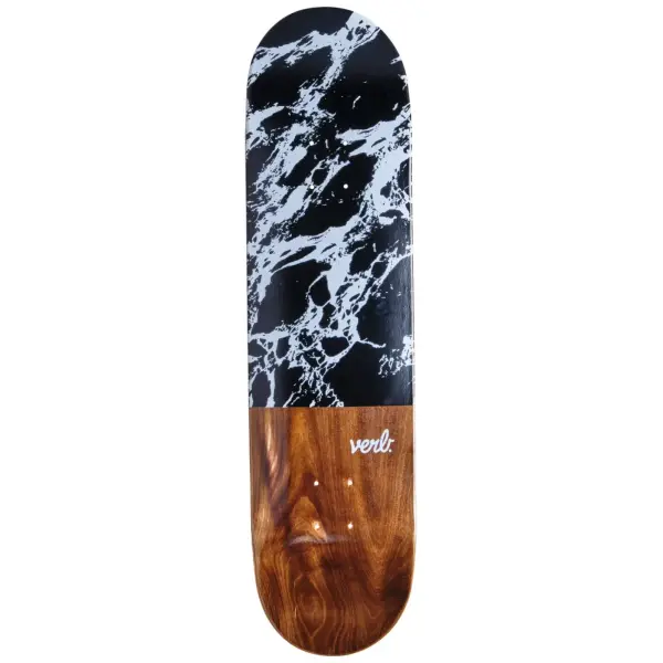 Skateboard Deck Verb Marble Dip (8" - Black)