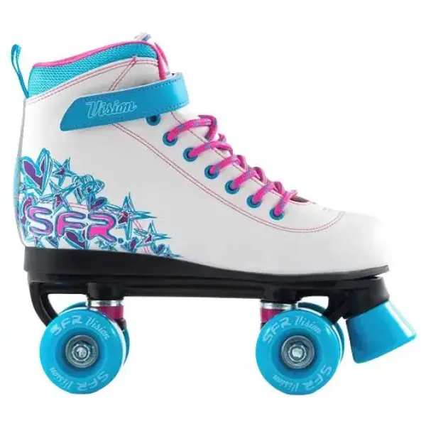 Kids Roller Skates SFR Vision II White/Blue (White/Blue - 3)