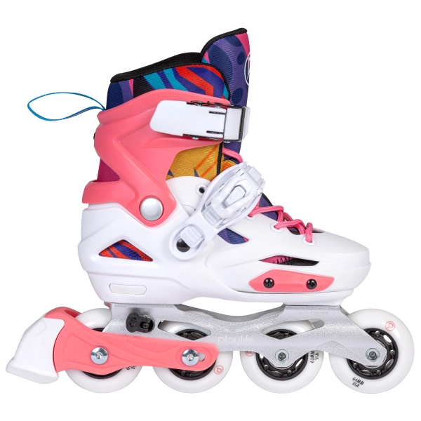 Kids Inline Skates Playlife Flash Pink Adjustable (12C-1)