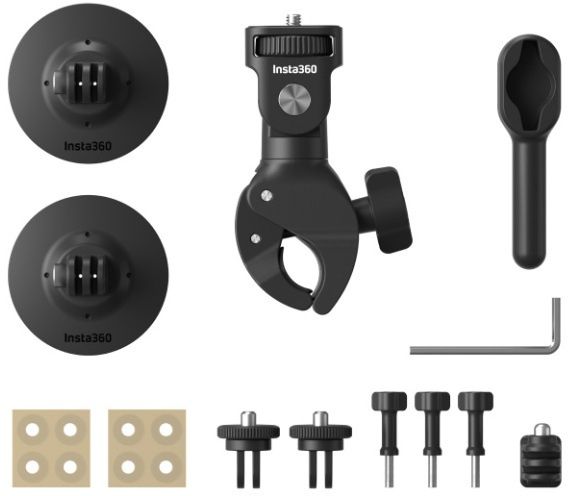 Insta360 - Motorcycle Vibration Demper Bundel - Vermindert trillingen - Zwart