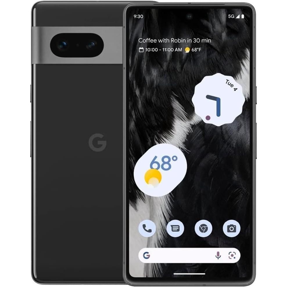 Google Pixel 7 - Nero - 128 GB - Scheda SIM fisica + eSIM