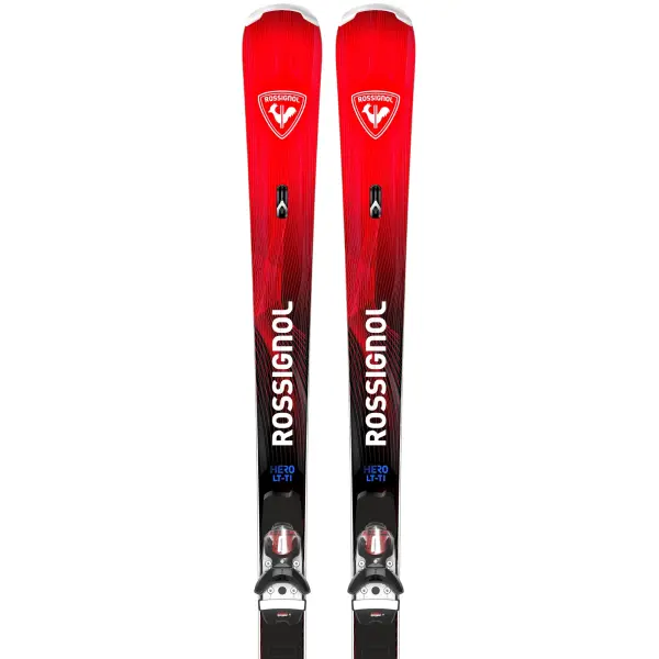 Carving Skis Rossignol Hero LT TI K + NX 12 (167cm - Red)