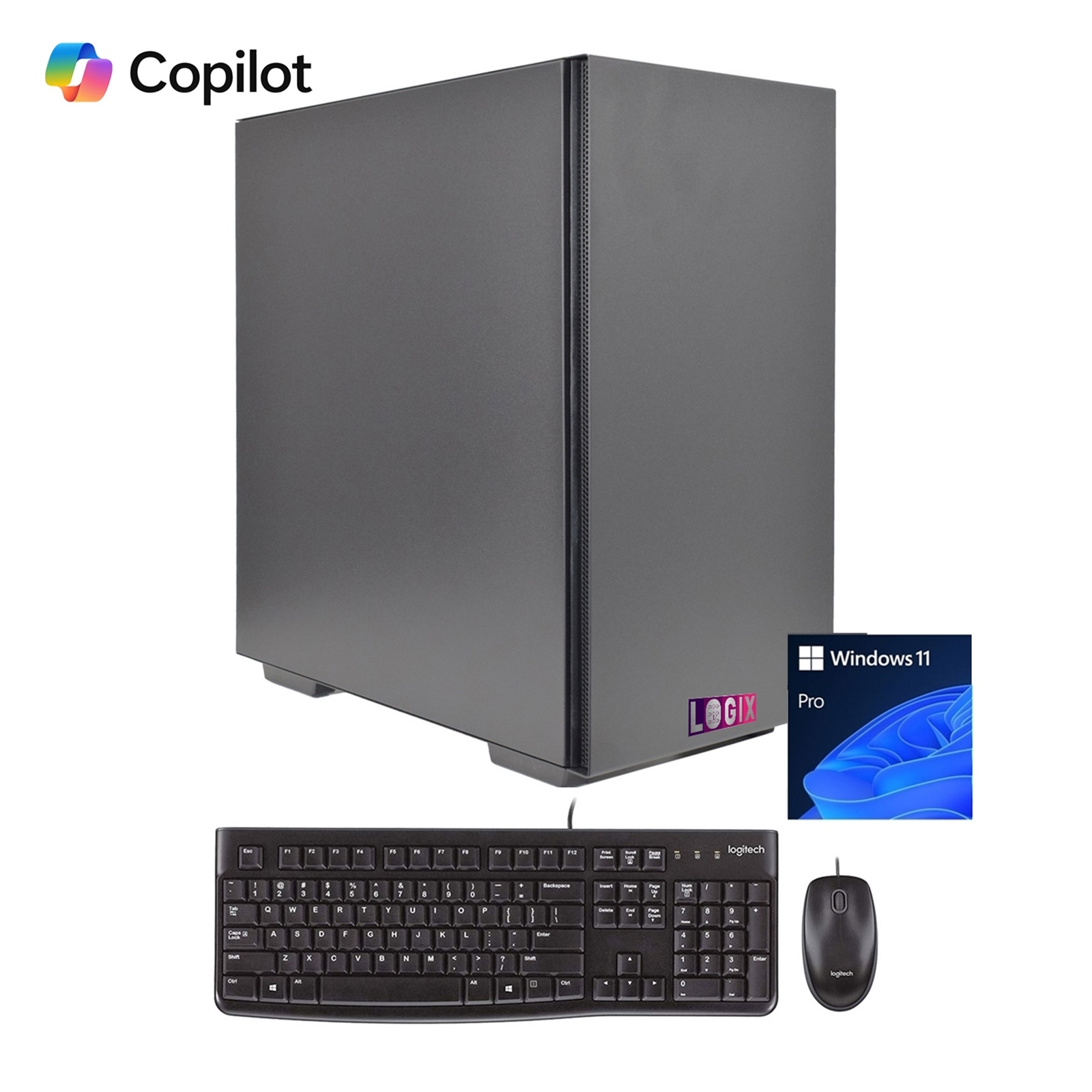 LOGIX Intel Core i3 14th Gen Quad Core 16GB RAM with 500GB SSD Wireles