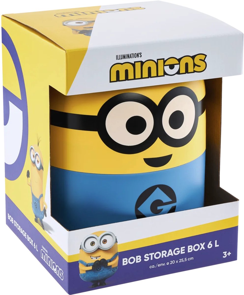 Pojemnik plastikowy Minions Bob 6 l żółty