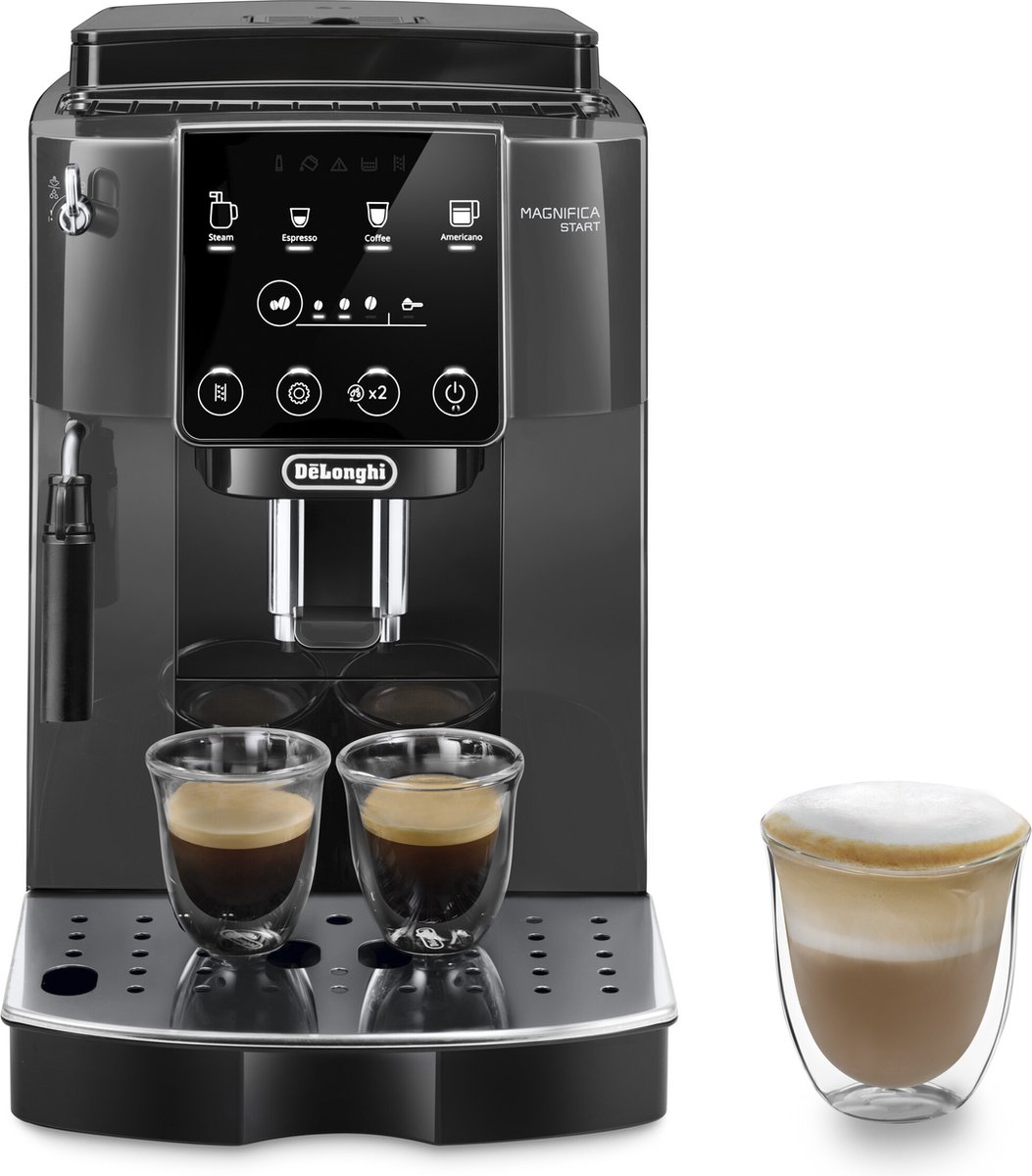 DeLonghi Magnifica Start ECAM220.22.GB Helautomatisk kaffemaskin bönor - Grå