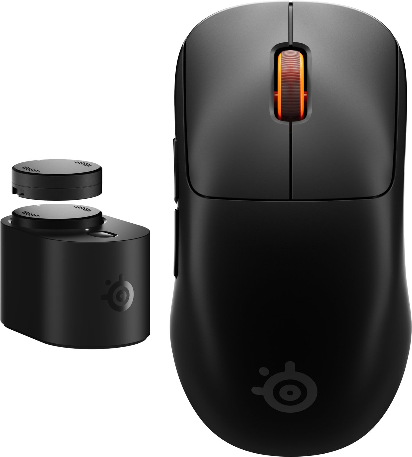 SteelSeries Sensei Pro Mini Wireless - Gaming Mus - Optisk - Sort