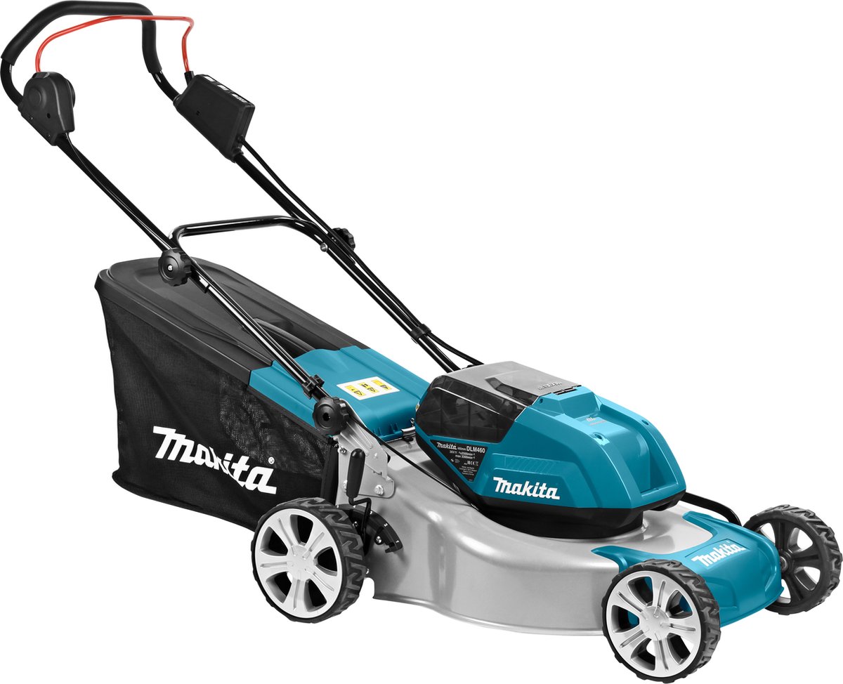 Makita Elplæneklipper 18v plæneklipper 2x5,0ah
